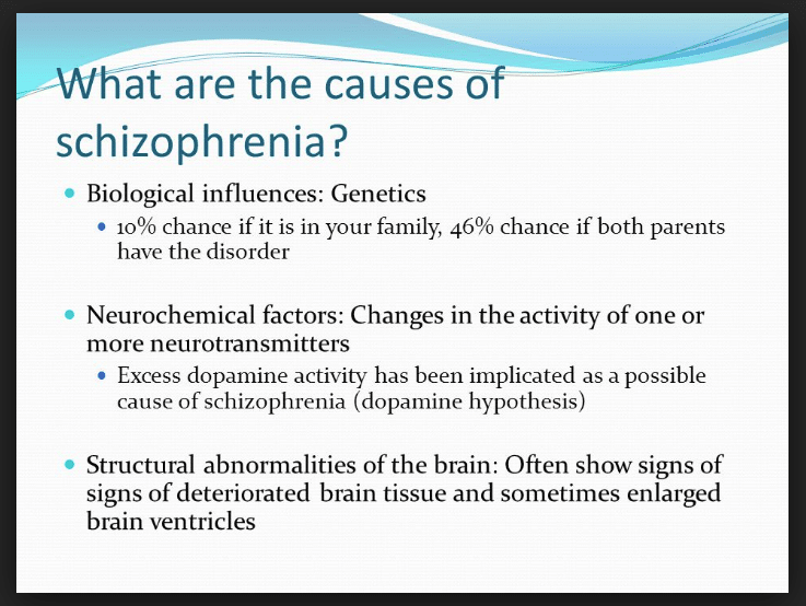 What are the Causes of Schizophrenia? Environmental, Social, Biological ...